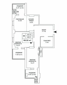 126,1 м², 4-комнатная квартира 29 000 000 ₽ - изображение 21