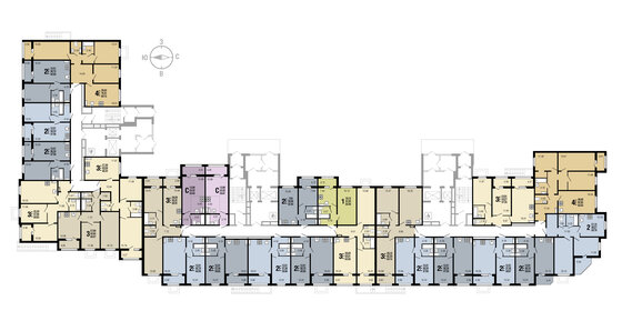 65,2 м², 2-комнатная квартира 6 587 220 ₽ - изображение 14