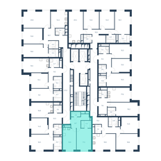 Квартира 48,6 м², 1-комнатная - изображение 3