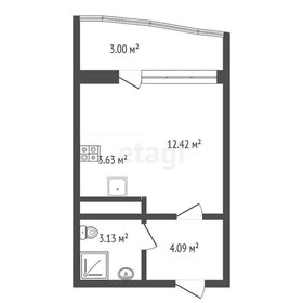21,8 м², квартира-студия 7 116 995 ₽ - изображение 50