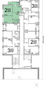 49,5 м², 2-комнатная квартира 6 450 000 ₽ - изображение 65