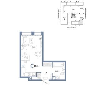 24,9 м², квартира-студия 4 000 000 ₽ - изображение 34