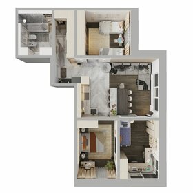 96,8 м², 4-комнатная квартира 15 286 500 ₽ - изображение 106