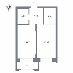 40,1 м², 2-комнатная квартира 10 500 000 ₽ - изображение 48