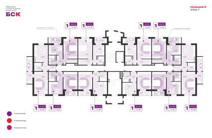 34,9 м², 1-комнатная квартира 2 400 000 ₽ - изображение 25