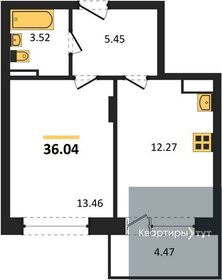 38,2 м², 1-комнатная квартира 5 039 760 ₽ - изображение 19