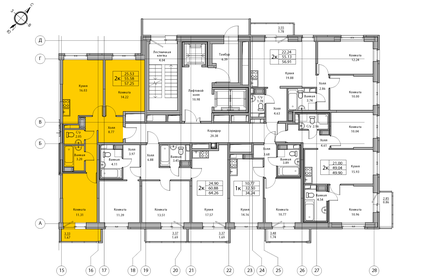 Квартира 55,6 м², 2-комнатная - изображение 2