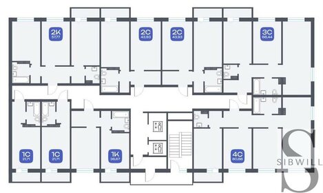 68,4 м², 3-комнатная квартира 6 556 552 ₽ - изображение 20