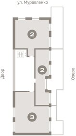 196,5 м², 3-комнатная квартира 20 800 000 ₽ - изображение 59