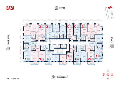 33,7 м², 1-комнатная квартира 3 800 000 ₽ - изображение 86