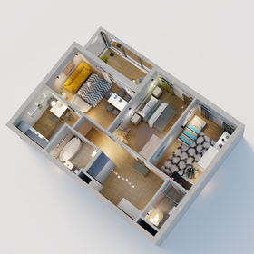 65,9 м², квартира-студия 9 179 870 ₽ - изображение 23