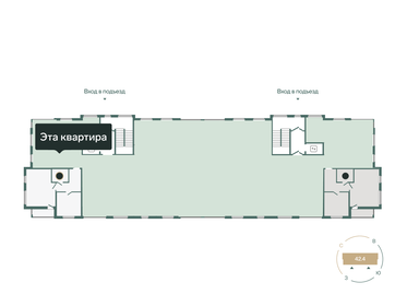 57,2 м², 2-комнатная квартира 7 450 000 ₽ - изображение 21