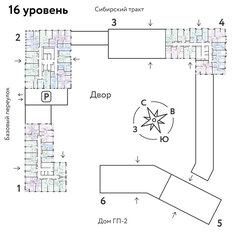 Квартира 56 м², 3-комнатная - изображение 2