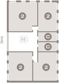 Квартира 73,9 м², 3-комнатная - изображение 2