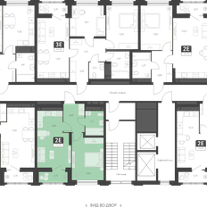 Квартира 39,3 м², 1-комнатная - изображение 2