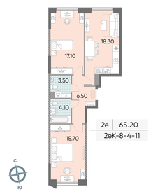 125 м², 4-комнатная квартира 55 500 000 ₽ - изображение 139