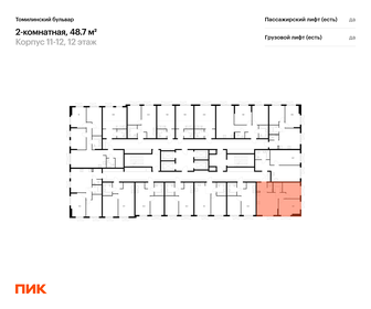 Квартира 48,7 м², 2-комнатная - изображение 2