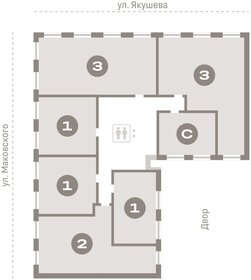 67 м², 3-комнатная квартира 9 500 000 ₽ - изображение 76