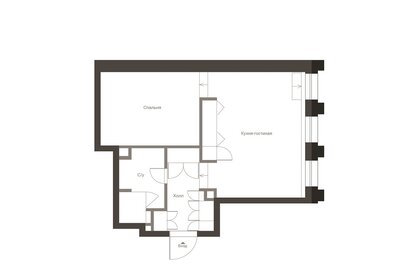 Квартира 48,4 м², 2-комнатная - изображение 2