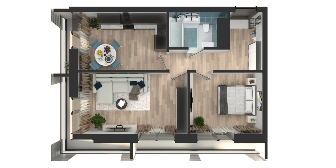46,1 м², 2-комнатная квартира 8 442 540 ₽ - изображение 40