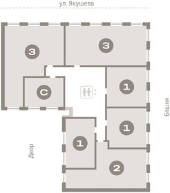 84,7 м², 3-комнатная квартира 12 200 000 ₽ - изображение 120