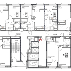 Квартира 49,7 м², 1-комнатная - изображение 2