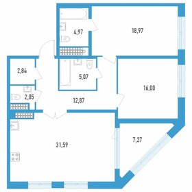 98,7 м², 2-комнатная квартира 26 654 400 ₽ - изображение 9