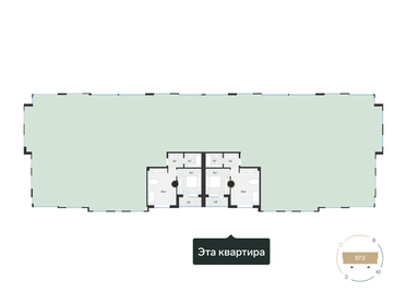 43,2 м², 1-комнатная квартира 5 940 000 ₽ - изображение 32