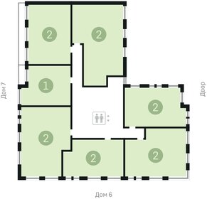 51,8 м², 1-комнатная квартира 8 800 000 ₽ - изображение 9