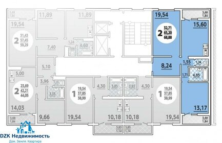 Квартира 62 м², 2-комнатная - изображение 5