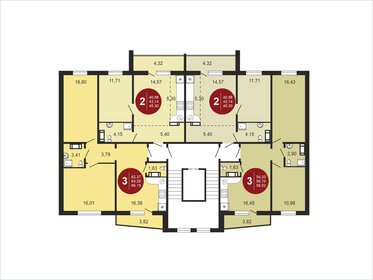 Квартира 45,3 м², 2-комнатная - изображение 2