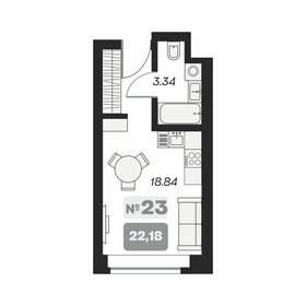 35,1 м², 1-комнатная квартира 2 450 000 ₽ - изображение 45