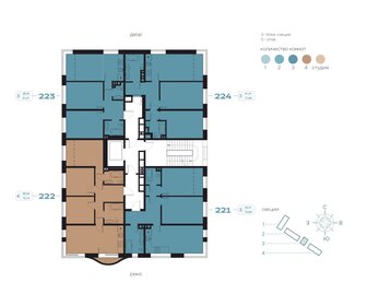 61,6 м², 2-комнатная квартира 6 500 000 ₽ - изображение 48