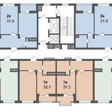 Квартира 59,8 м², 2-комнатная - изображение 4