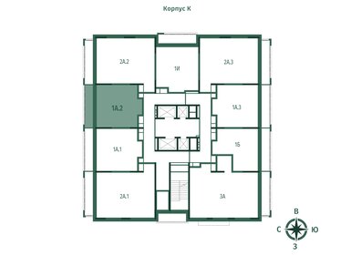 38,3 м², 1-комнатная квартира 9 385 950 ₽ - изображение 43