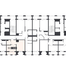 Квартира 36,6 м², 1-комнатная - изображение 3