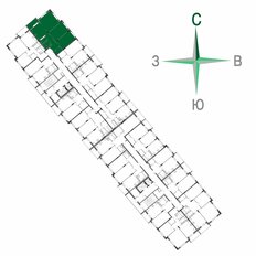 Квартира 79,4 м², 3-комнатная - изображение 4