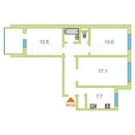 Квартира 65,5 м², 3-комнатная - изображение 4