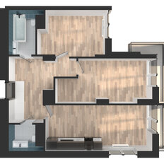 Квартира 67 м², 2-комнатная - изображение 5