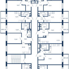 Квартира 40,2 м², 1-комнатные - изображение 3