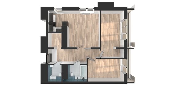 70,2 м², 2-комнатная квартира 14 600 000 ₽ - изображение 45
