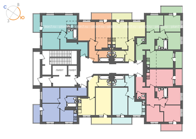 Квартира 45,2 м², 2-комнатная - изображение 2