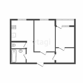 Квартира 53,5 м², 2-комнатная - изображение 1