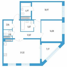 98,7 м², 2-комнатная квартира 26 654 400 ₽ - изображение 11