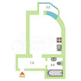 Квартира 49,9 м², студия - изображение 4