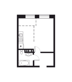 34,4 м², квартира-студия 6 100 000 ₽ - изображение 56