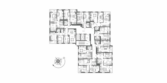 57,3 м², 2-комнатная квартира 5 560 040 ₽ - изображение 58