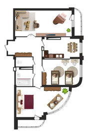 135 м², 3-комнатная квартира 14 836 500 ₽ - изображение 9