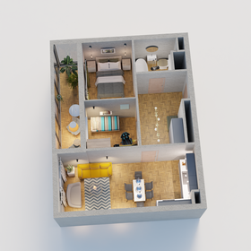 60,3 м², квартира-студия 8 321 400 ₽ - изображение 21