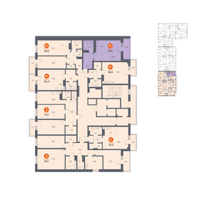 34,9 м², квартира-студия 4 851 100 ₽ - изображение 47